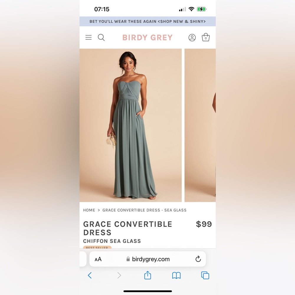 Birdy Grey Convertible Dress